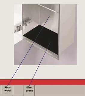 AS Rückwand für Gestaltungselemente