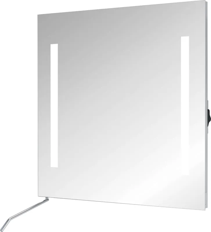 AS Aiuto LED-Leuchtspiegel Breite 60 x Höhe 60 cm mit Kippfunktion