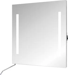 AS Aiuto LED-Leuchtspiegel Breite 60 x Höhe 60 cm mit Kippfunktion