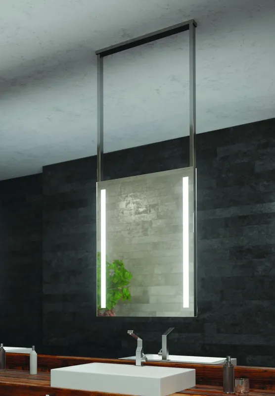AS Appeso LED-Leuchtspiegel Breite 60 x Höhe 100 cm Bel. einseit.