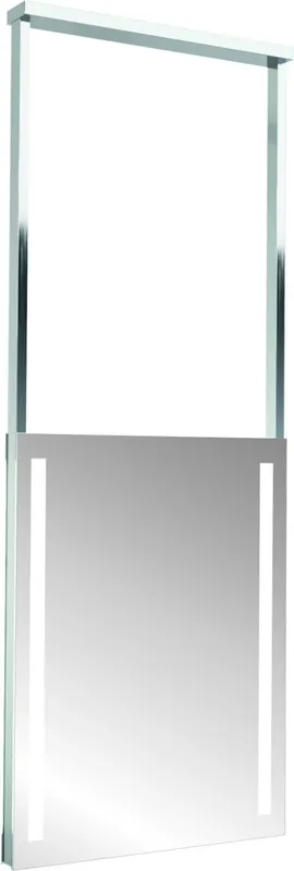 AS Appeso LED-Leuchtspiegel Breite 60 x Höhe 100 cm Bel. beid.