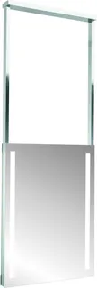 AS Appeso LED-Leuchtspiegel Breite 60 x Höhe 100 cm Bel. beid.