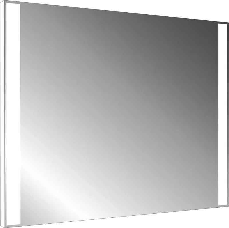 AS Diamant-Duo LED-Leuchtspiegel Breite 60 x Höhe 80 cm