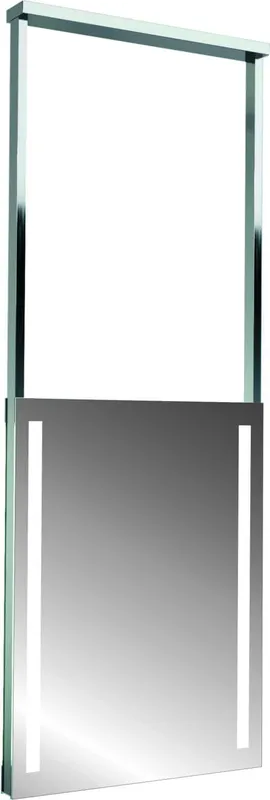 AS Appeso LED-Leuchtspiegel Breite 60 x Höhe 80 cm Bel. beid.