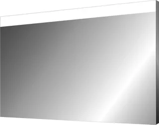 AS Satino-Top LED-Leuchtspiegel Breite 140 x Höhe 80 cm