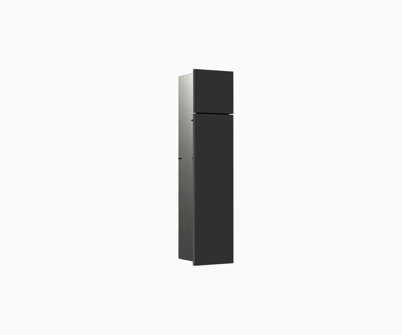 Emco WC-Modul asis pure 51501 Unterputz, Anschlag rechts 730mm diamantgrau