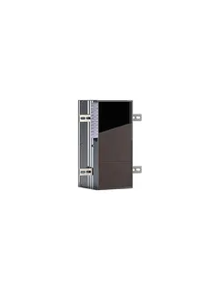 Emco Doppelpapierhalter asis plus 11003 Unterputz, Anschlag rechts 332 mm befliesbar