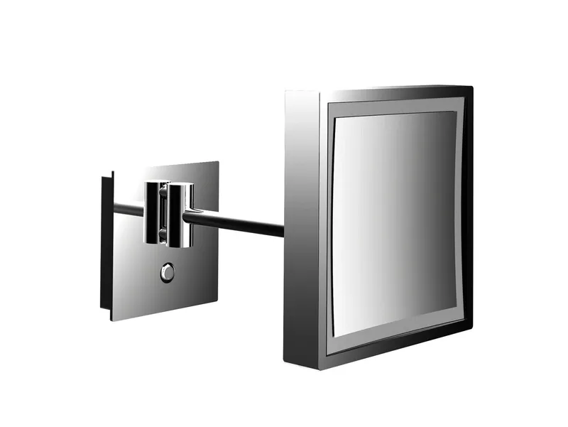 Emco LED-Kosmetikspiegel pure LED 06011 3-fach, 1armig 203x203 mm
