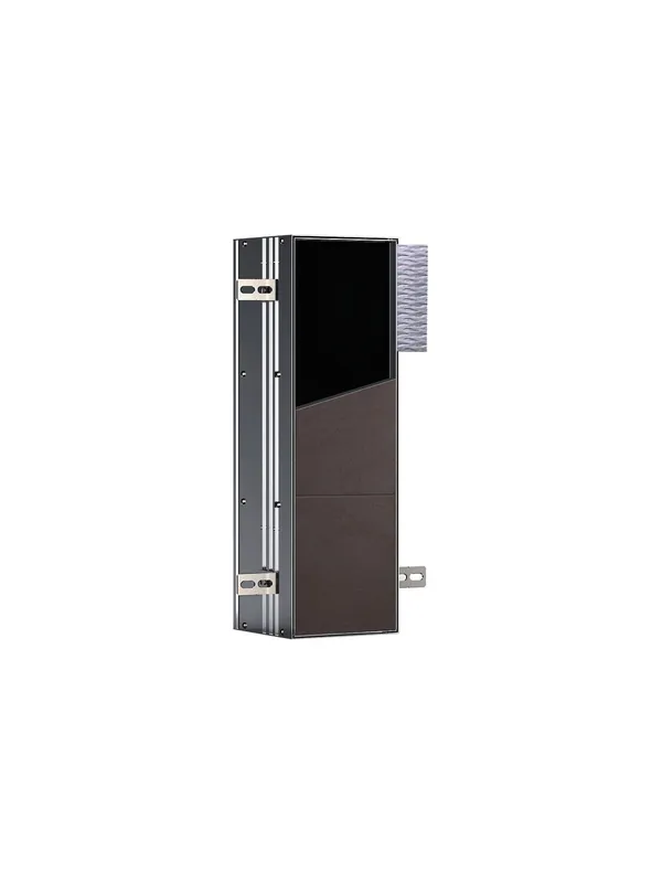 Emco Papierhalter 3-fach asis plus 11004 Unterputz, Anschlag links 492 mm befliesbar