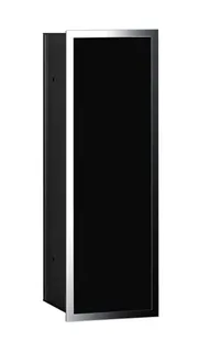 Emco Bürstengarnitur-Modul asis 150 27931 Unterputz 495 mm chr/schwarz