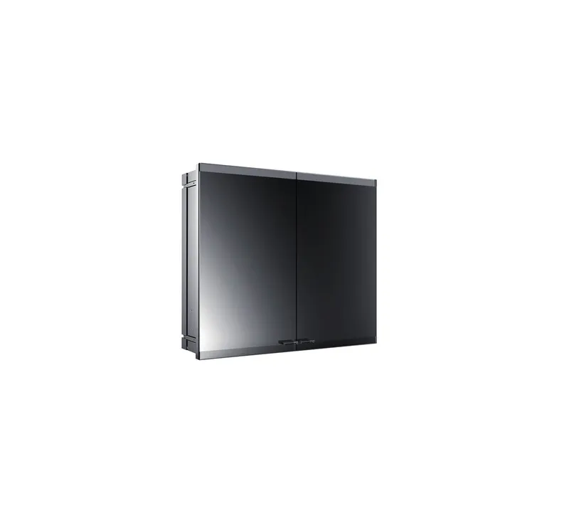 Emco Lichtspiegelschrank evo 08114 Unterputz, 2trg. 800 mm alu.