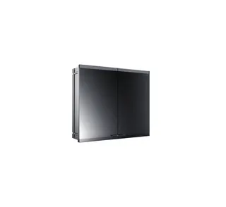 Emco Lichtspiegelschrank evo 08114 Unterputz, 2trg. 800 mm alu.