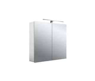 Emco Lichtspiegelschrank mee 05051 Aufputz, 2trg. 800 mm alu.