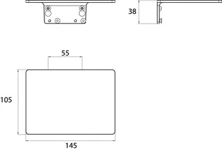 Emco Papierhalterablage trend 00105 chr – Bild 3