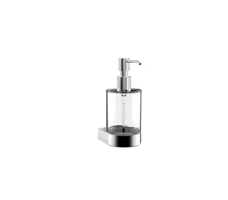 EC Seifenspender flow 00100 Glasteil satiniert chr