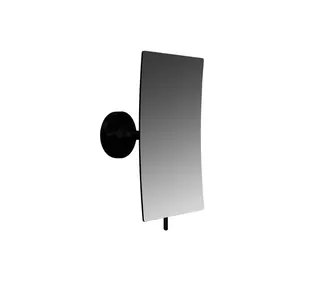 EC Kosmetikspiegel round 13337 3-fach, Klebeadapter 132x208 mm schw