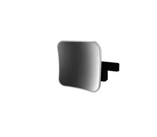 EC LED-Kosmetikspiegel evo 13350 5-fach, 2armig 209x209 mm schw