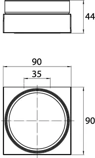 Emco Seifenhalter liaison 00101 Glasteil klar chr – Bild 2