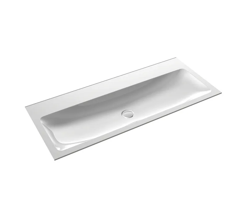 Emco Waschbecken evo 11421 1x Bohrung 1211 mm weiß