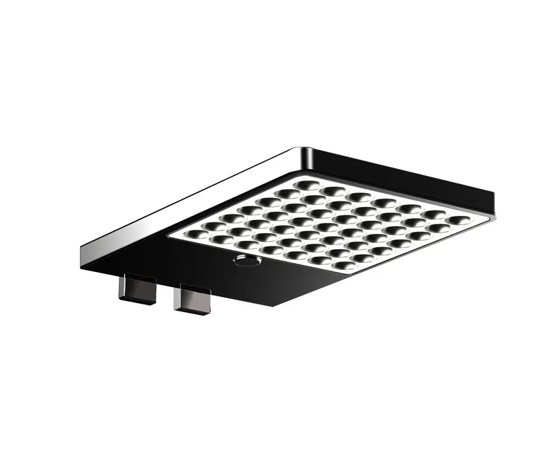 Emco Spiegelklemmleuchte system2 00102 LED, eckig, 4000K 90x151 mm chr