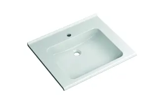 HEWI Waschtisch S-Form, modular, 650x550mm, 1.HL