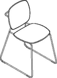 HEWI Badstuhl, H:812mm, B:455mm, Gestell verchromt signalweiß – Bild 4