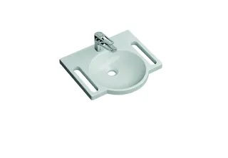 HEWI Produktset Waschtisch u. Armatur, Waschtisch 950.11.501 u. Arm. AQ1.12M10340