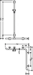 HEWI DUHA m.Br.H.St., AM1:1250 W1/2:762, Br.H. in 92, Kst., chromoptisch besch. – Bild 5