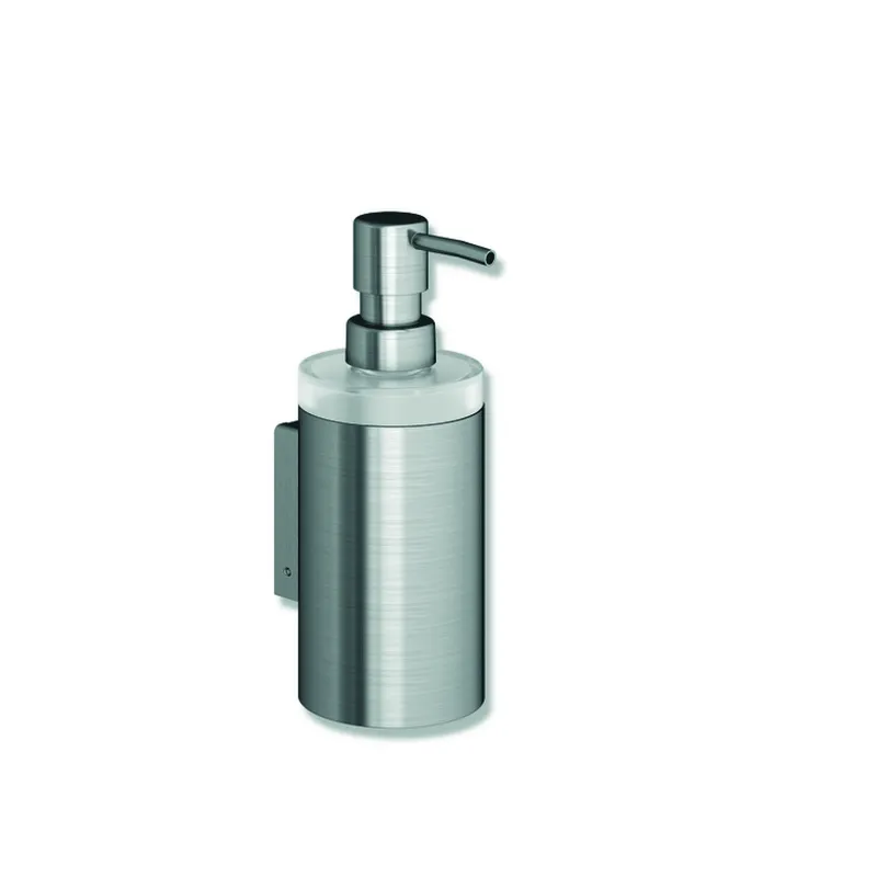 HEWI Seifenspender mit Halter, Glasinlay, schliff