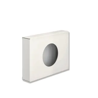 HEWI Hygienebeutelspender, plvb, B: 136,H: 98,T: 27,5 weiß tiefmatt – Bild 2
