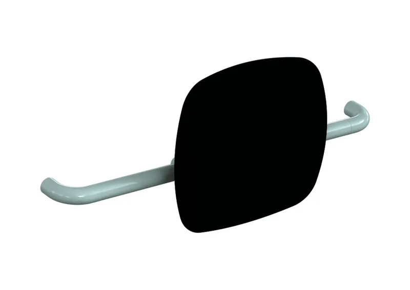 HEWI Rückenstütze Fb 90, WA 150mm SK-Griff-Montage signalweiß