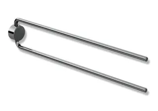 HEWI HH Sys 815 zweiarmig, 425mm, schwenkbar, Edelstahl verchromt – Bild 2