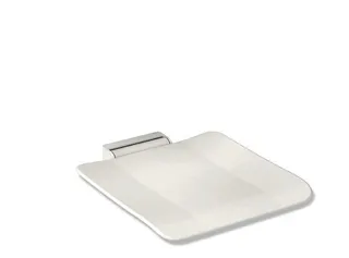 HEWI Klappsitz, 450x525mm, plvb, Sitzf. Kst. weiß tiefmatt – Bild 3