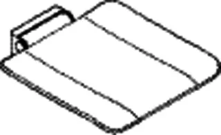 HEWI Klappsitz, 450x525mm, plvb, Sitzf. Kst. weiß tiefmatt – Bild 4
