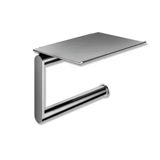 HEWI WC-Papierhalter m Ablage chrom – Bild 2