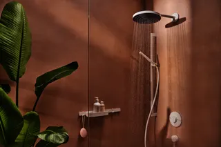 Hansgrohe Schlauchanschluss DN15 Fixfit S mit Rückflussverhinderer mattweiss – Bild 3