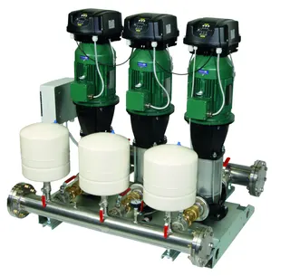 DAB Druckerh.-Anlage mit Inverter MCE 3NKVE 20/5 T MCE DIN 1988-500