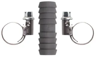 airfit Schlauchkupplung 19mm mit 2 VA Schlauchschellen Typ W2 3/4"