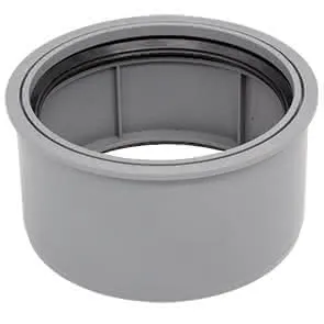 airfit Superkurz-Reduzierstück DN125x110 aus PP, grau
