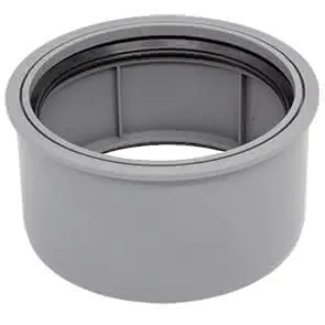 airfit Superkurz-Reduzierstück DN125x110 aus PP, grau