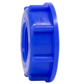 airfit Überwurfmutter 1" AG59mmx6mm, blau
