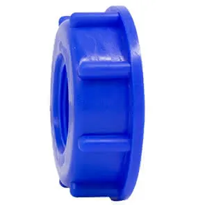 airfit Überwurfmutter 1" AG59mmx6mm, blau