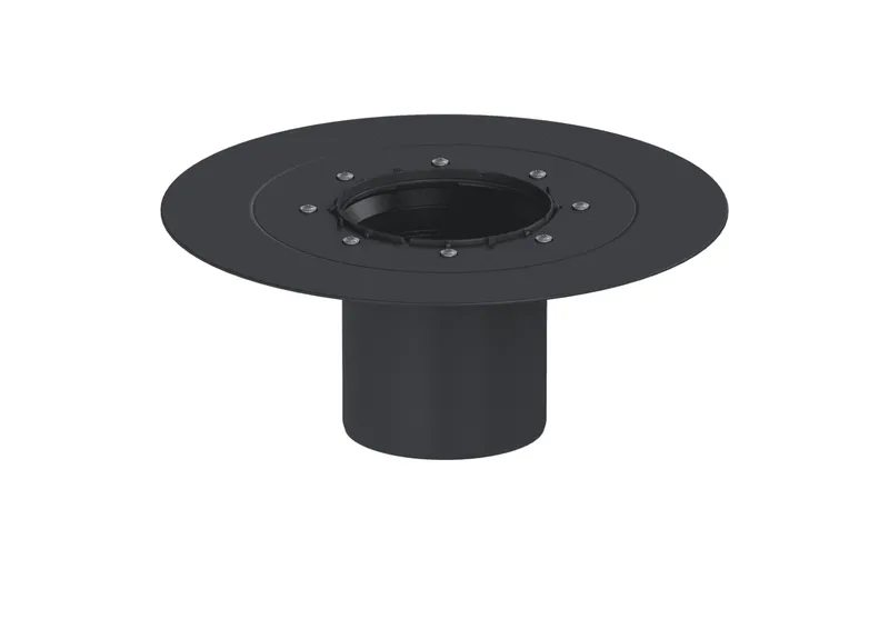 KESSEL-Verlängerungsstück H: 140 mm, mit Klebeflansch