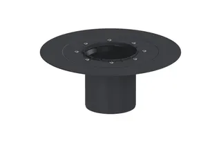 KESSEL-Verlängerungsstück H: 140 mm, mit Klebeflansch