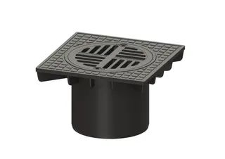 KESSEL-Aufsatzstück mit Schlitzrost d: 218 mm, A/L15