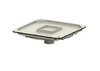 KESSEL-Abdeckplatte befliesbar, mit Ablauf und Multistop