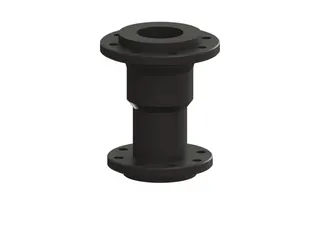 KESSEL-Flanschadapter DN 80 auf DN 100, Grauguss