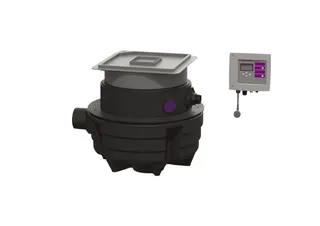 KESSEL-Hebeanlage Aqualift F Compact Mono, SPZ 1000, Bodenpl., befliesbar