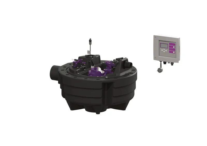 KESSEL-Hebeanlage Aqualift F Compact Mono, SPZ 1000, freie Aufstellung