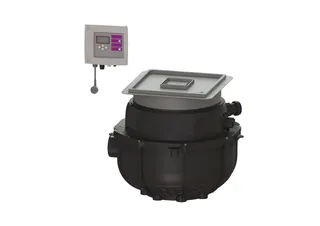 KESSEL-Hebeanlage Aqualift S Compact Tronic, GTF1200, Bodenplatte, befliesbar
